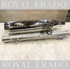 Royal enfield meteor 350cc red rooster polestar pro performance exhaust