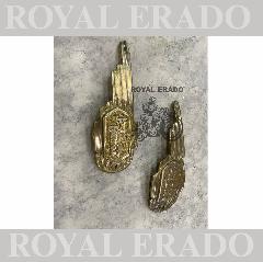 Tank monogram in solid brass for royal Enfield standard electra vintage g2