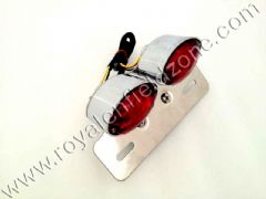 TAIL LAMP LED DOUBLE METAL WITH LICENSE PLATE STAND