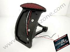 CUSTOM SIDE NO PLATE(CURVE)  STAND WITH TAIL LAMP IN BLACK