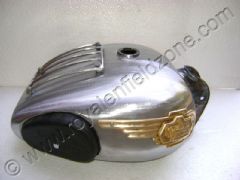 P.TANK WITH GRILL,KNEE PADS AND BRASS MONOGRAMS(25 LITRES)