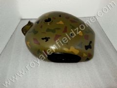 FUEL TANK 25 LITRES WITH PADS IN CAMOUFLAGE