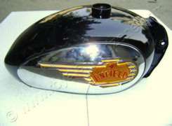 OLD MODEL TANK WITH CHROME PLATE AND MONOGRAM