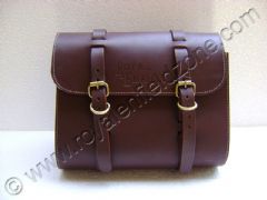 SADDLE BAG (BROWN) LEATHER