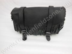 RECTANGLE TOOL BAG  BIG WITH FRILL IN LEATHER TYPE 2