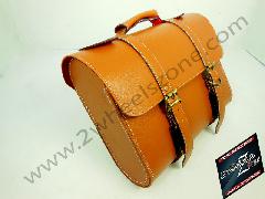 TAN COLOR  SADDLE BAG WATER PROOF