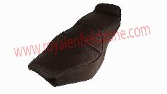 Brown seat cover with foam backrest