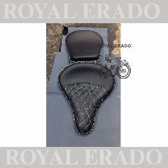 Royal Enfield leather seat for Classic Electra and Standard Kabir sing styl