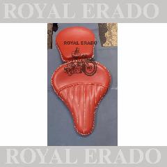 Royal Enfield leather seat for Classic Electra and Standard Kabir sing styl