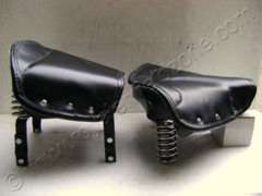 SPRING SEATS WITH PURE LEATHER COVER