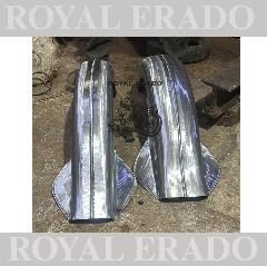 Royal Enfield vintage style g2 model old model front rear mudguard