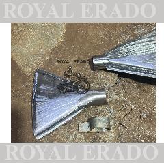 Royal Enfield vintage g2 style old model standard exhaust silencer