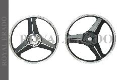 REZ-2846ROYAL ERADO Diamond black Alloy Wheel SPLENDOR N SPLENDOR PLUS N SP