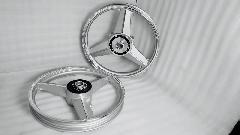 ROYAL ERADO Mercedes Diamond silver Alloy Wheel Set BIG drum